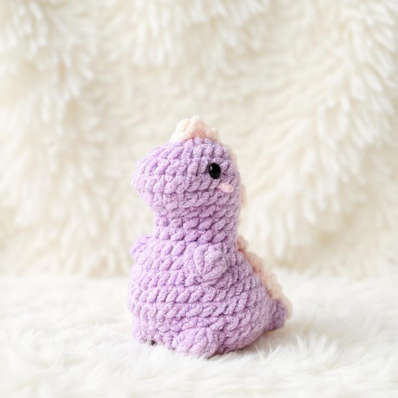 Tyrannosaurus Amigurumi Crochet Pattern - No-Sew - DIY Stuffed Dinosaur Toy - Instant Download PDF - Image 2