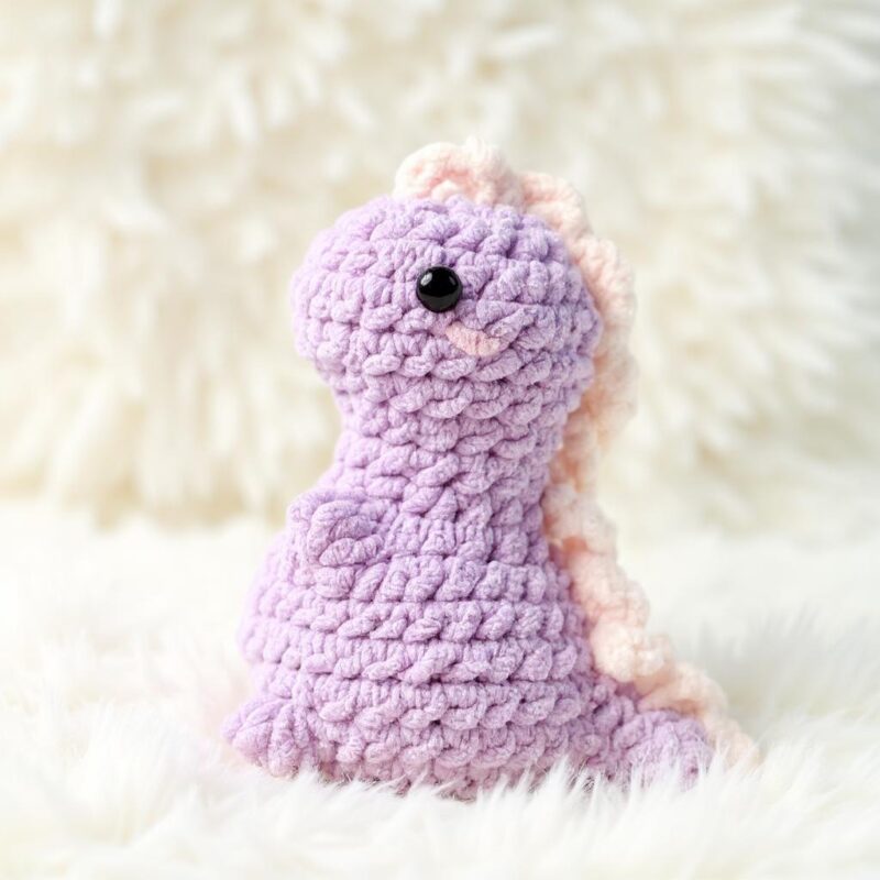 Tyrannosaurus Amigurumi Crochet Pattern - No-Sew - DIY Stuffed Dinosaur Toy - Instant Download PDF - Image 5