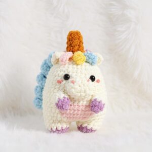 Unicorn Amigurumi Crochet Pattern - Magical DIY Stuffed Animal Toy - Instant Download PDF