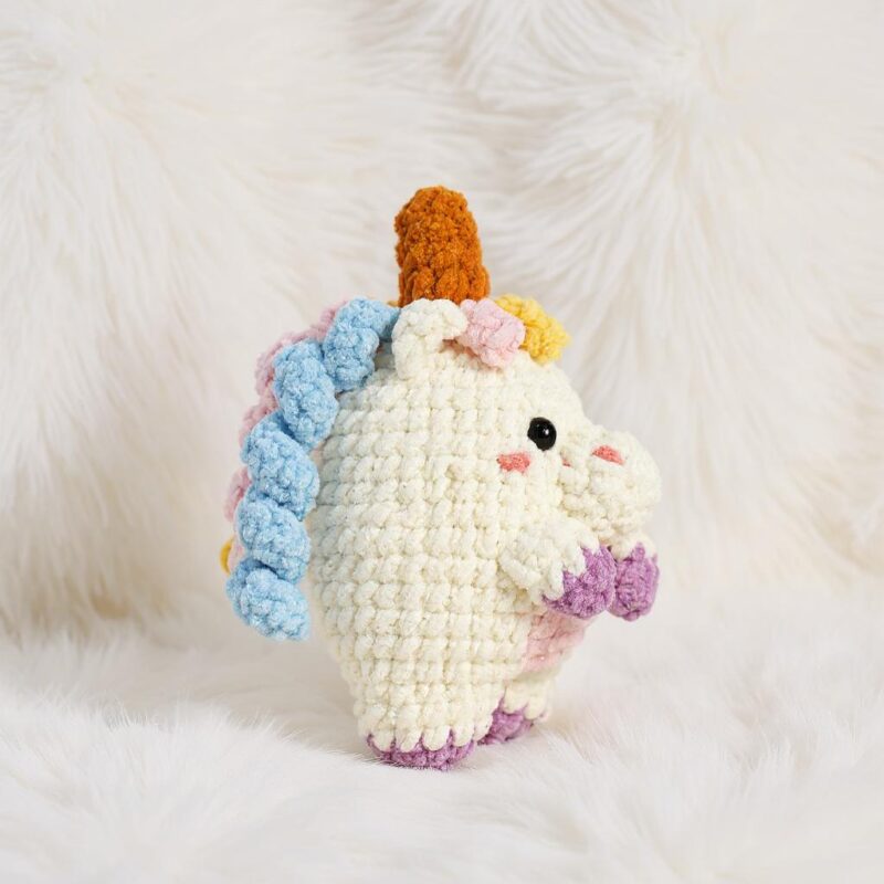 Unicorn Amigurumi Crochet Pattern - Magical DIY Stuffed Animal Toy - Instant Download PDF - Image 3