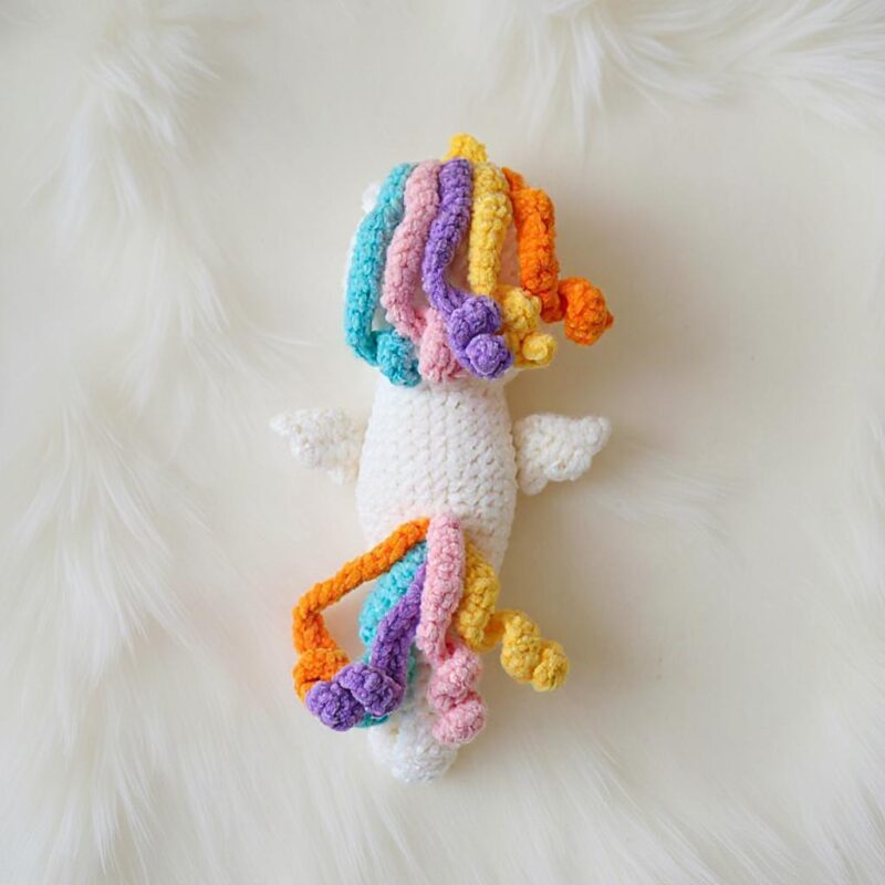 Unicorn Seahorse Amigurumi Crochet Pattern - Magical DIY Stuffed Animal Toy - Instant Download PDF - Image 4