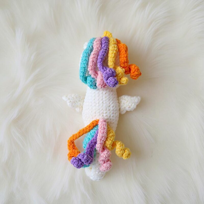 Unicorn Seahorse Amigurumi Crochet Pattern - Magical DIY Stuffed Animal Toy - Instant Download PDF - Image 3