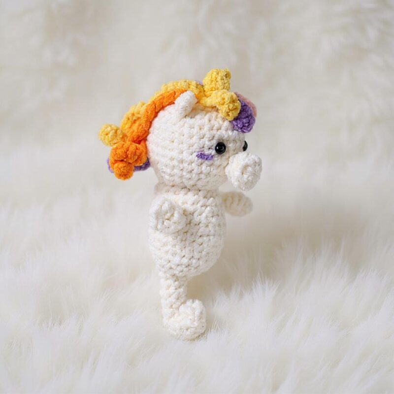 Unicorn Seahorse Amigurumi Crochet Pattern - Adorable DIY Stuffed Animal Toy - Instant Download PDF - Image 2