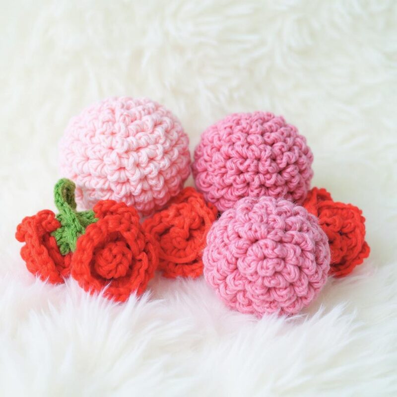 Valentine Blooms Amigurumi Crochet Pattern Bundle - Charming DIY Flower Bouquet - Instant Download PDF - Image 6