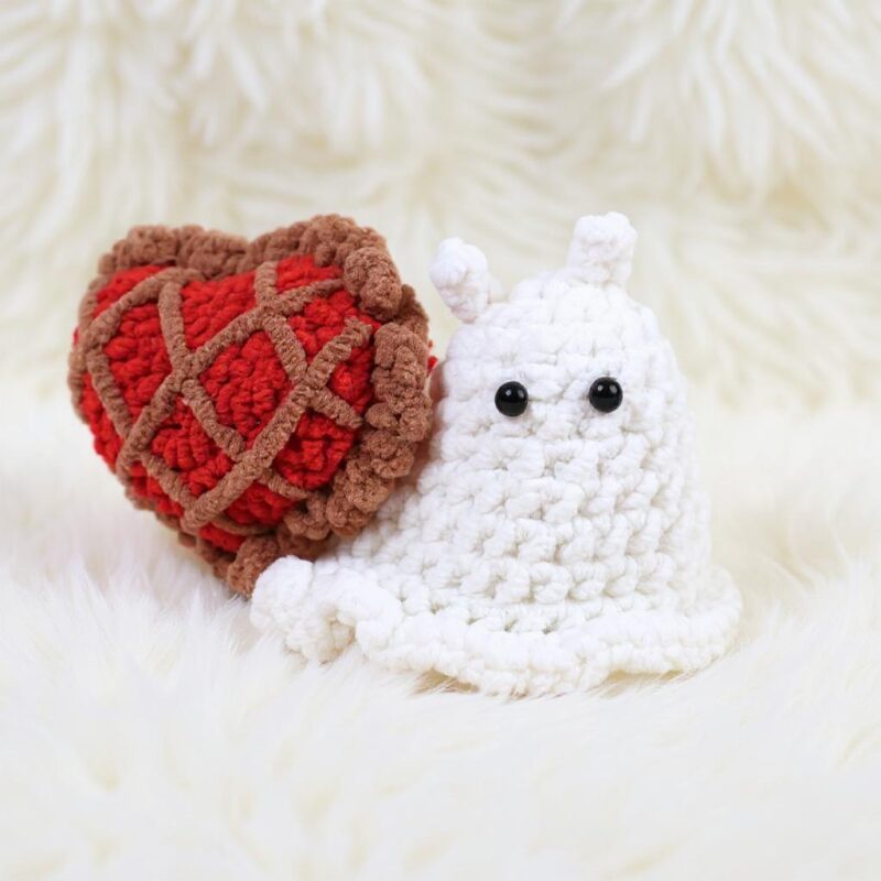 Valentine Pastry Snails Amigurumi Crochet Pattern Bundle - Sweet DIY Stuffed Animal Toys - Instant Download PDF - Image 4