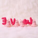 Valentine Snail Amigurumi Crochet Pattern - Adorable DIY Stuffed Animal Toy - Instant Download PDF