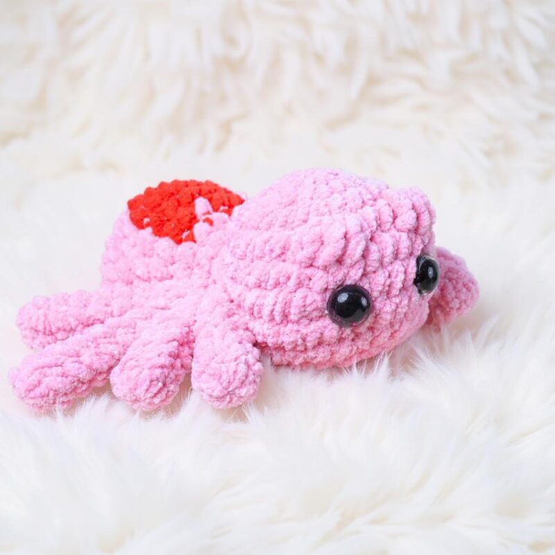 Valentine Spider Amigurumi Crochet Pattern - Adorable DIY Stuffed Animal Toy - Instant Download PDF - Image 5