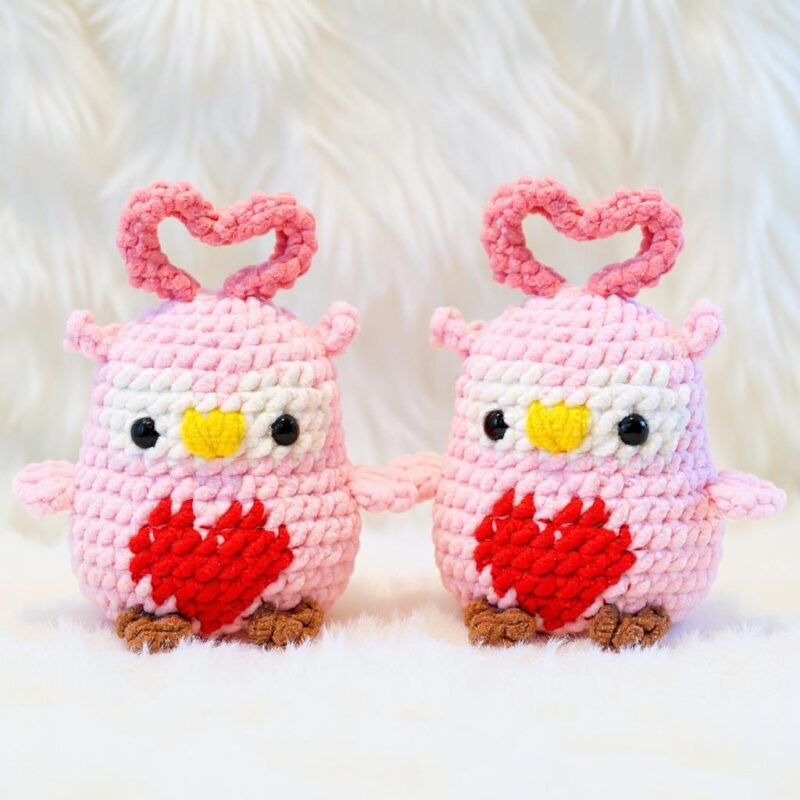 Valentine's Sweethearts Amigurumi Crochet Pattern Bundle - Adorable DIY Stuffed Toys - Instant Download PDF - Image 2
