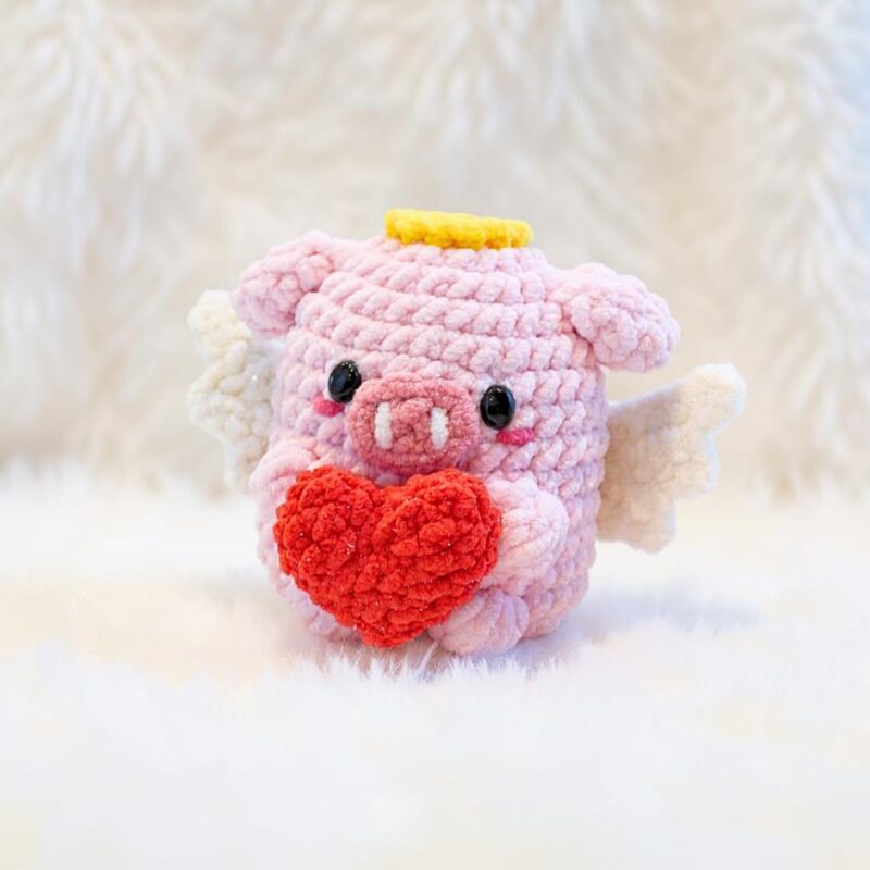 Valentine's Sweethearts Amigurumi Crochet Pattern Bundle - Adorable DIY Stuffed Toys - Instant Download PDF - Image 4