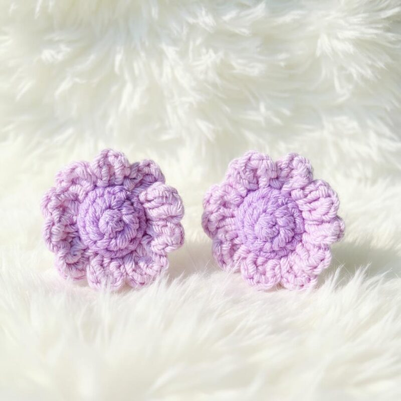 Violet Serenity Bouquet Crochet Pattern - Beautiful Amigurumi Flowers - DIY Handmade Gift & Home Decor - Instant Download PDF - Image 3