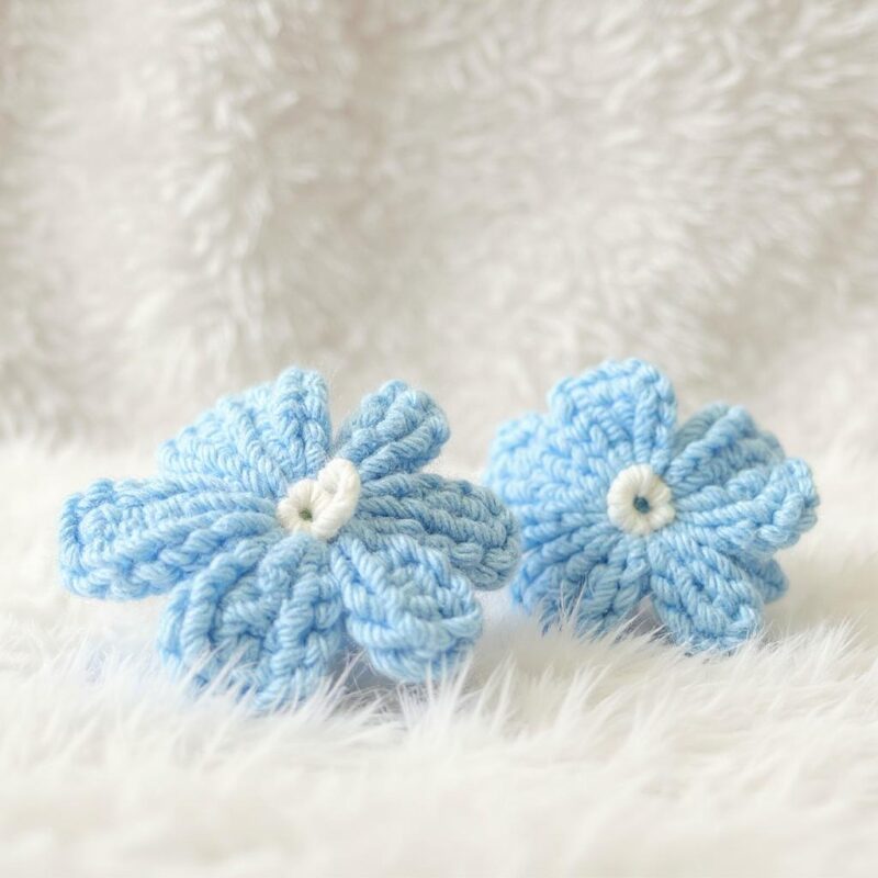 Violet Serenity Bouquet Crochet Pattern - Beautiful Amigurumi Flowers - DIY Handmade Gift & Home Decor - Instant Download PDF - Image 4