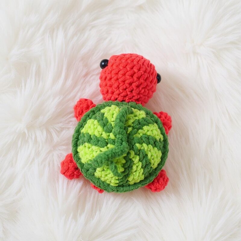 Sea Turtle Amigurumi Crochet Pattern - Adorable DIY Stuffed Animal Toy - Instant Download PDF - Image 5