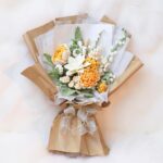 Warm Glow Flower Bouquet Amigurumi Crochet Pattern - Whimsical DIY Flower Arrangement - Instant Download PDF
