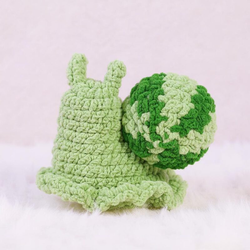 Watermelon Snail Amigurumi Crochet Pattern - Adorable DIY Stuffed Animal Toy - Instant Download PDF - Image 5