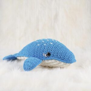 Whale Amigurumi Crochet Pattern - Adorable DIY Stuffed Animal Toy - Instant Download PDF