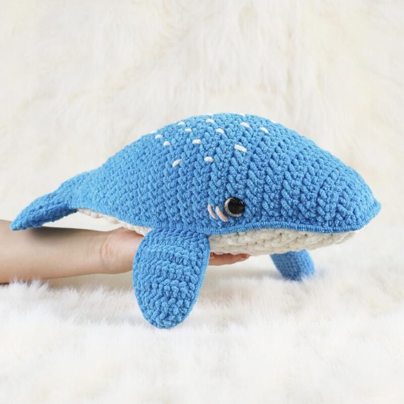 Whale Amigurumi Crochet Pattern - Adorable DIY Stuffed Animal Toy - Instant Download PDF - Image 2