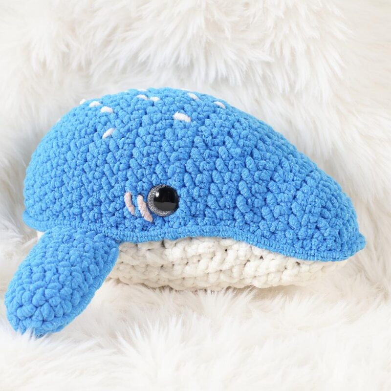 Whale Amigurumi Crochet Pattern - Adorable DIY Stuffed Animal Toy - Instant Download PDF - Image 3