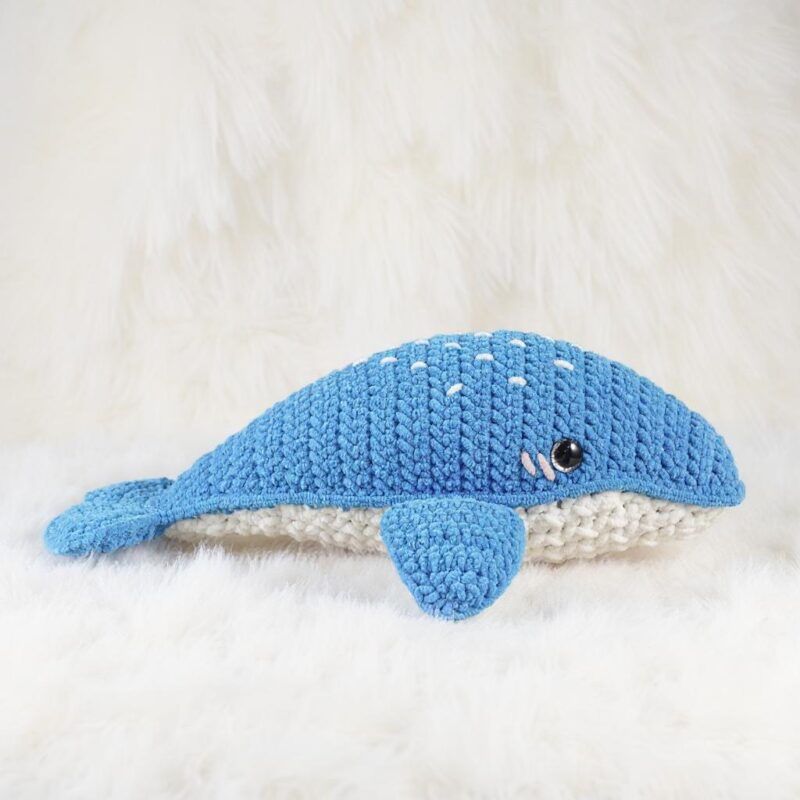 Whale Amigurumi Crochet Pattern - Adorable DIY Stuffed Animal Toy - Instant Download PDF - Image 4