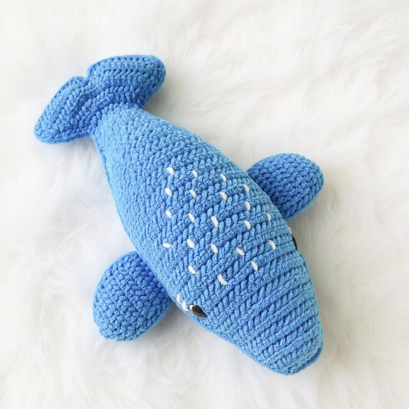 Whale Amigurumi Crochet Pattern - Adorable DIY Stuffed Animal Toy - Instant Download PDF - Image 5