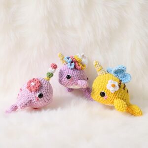 Dolphin Amigurumi Crochet Pattern Bundle - Whimsical DIY Stuffed Animal Toys - Instant Download PDF