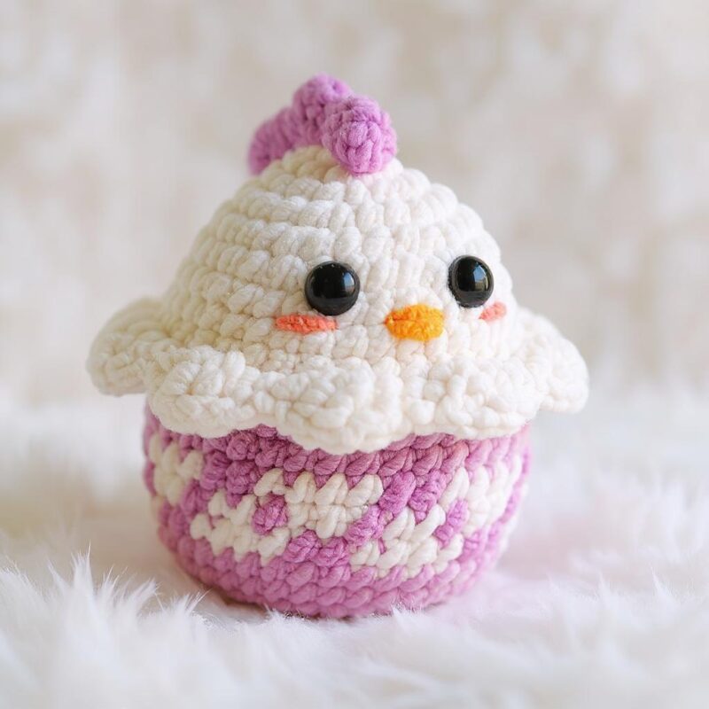 Chick in Egg Amigurumi Crochet Pattern Bundle - Whimsical DIY Stuffed Animal Toy - Instant Download PDF - Image 3