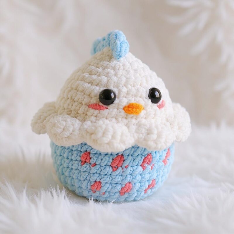 Chick in Egg Amigurumi Crochet Pattern Bundle - Whimsical DIY Stuffed Animal Toy - Instant Download PDF - Image 5