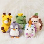 Whimsy Critters Amigurumi Crochet Pattern Bundle - Adorable DIY Stuffed Animal Toys - Instant Download PDF