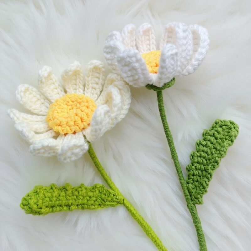 Daisy Flower Amigurumi Crochet Pattern - Adorable DIY Floral Decor - Instant Download PDF - Image 3
