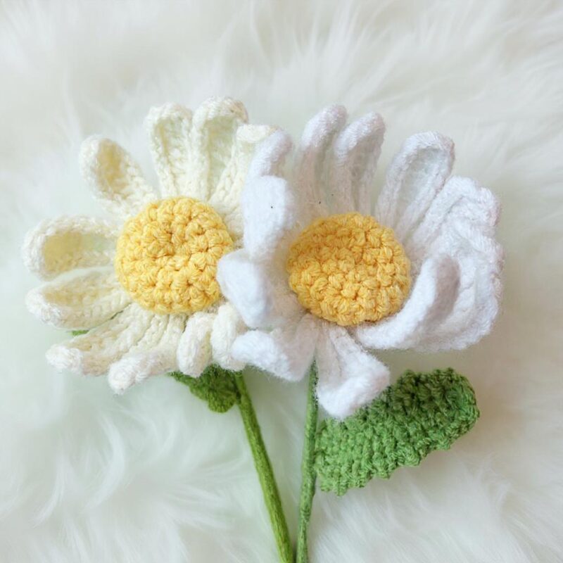 Daisy Flower Amigurumi Crochet Pattern - Adorable DIY Floral Decor - Instant Download PDF - Image 4