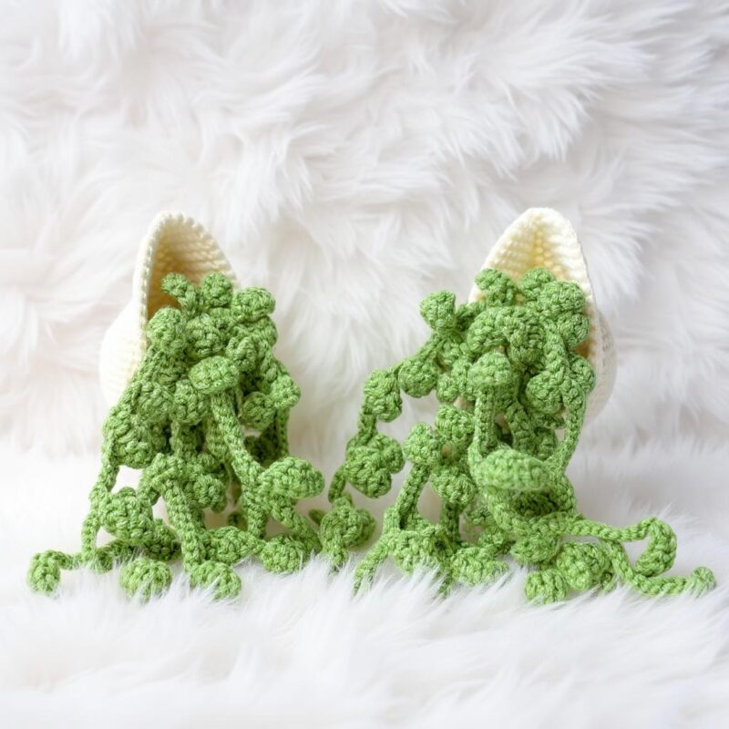 Willow Plant Basket Crochet Pattern - Cozy DIY Home Decor - Instant Download PDF - Image 4