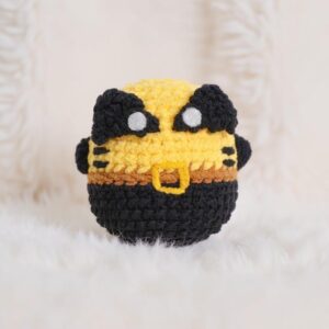 Wolverine Amigurumi Crochet Pattern - Adorable DIY Stuffed Animal Toy - Instant Download PDF