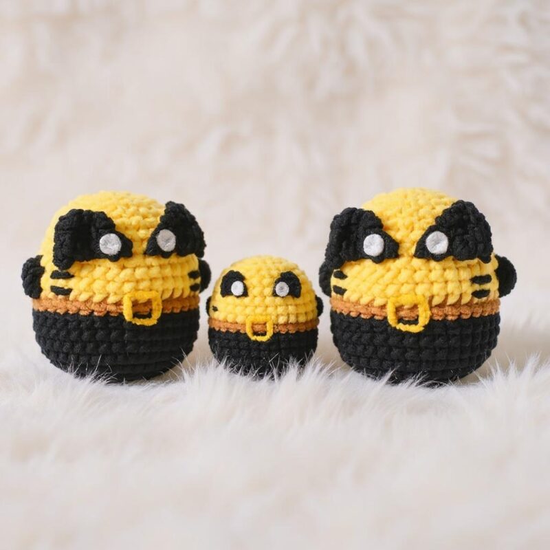 Wolverine Amigurumi Crochet Pattern - Adorable DIY Stuffed Animal Toy - Instant Download PDF - Image 4