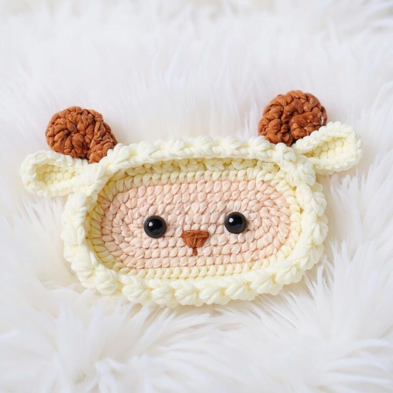 Woodland Animal Pencil Holder Amigurumi Crochet Pattern - Cute DIY Desk Organizer - Instant Download PDF - Image 5