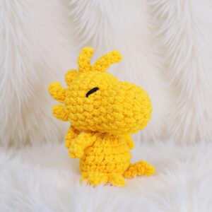 Yellow Bird Amigurumi Crochet Pattern - Adorable DIY Stuffed Animal Toy - Instant Download PDF