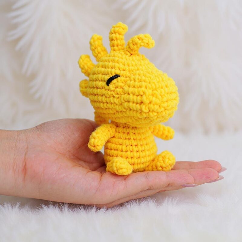 Yellow Bird Amigurumi Crochet Pattern - Adorable DIY Stuffed Animal Toy - Instant Download PDF - Image 4