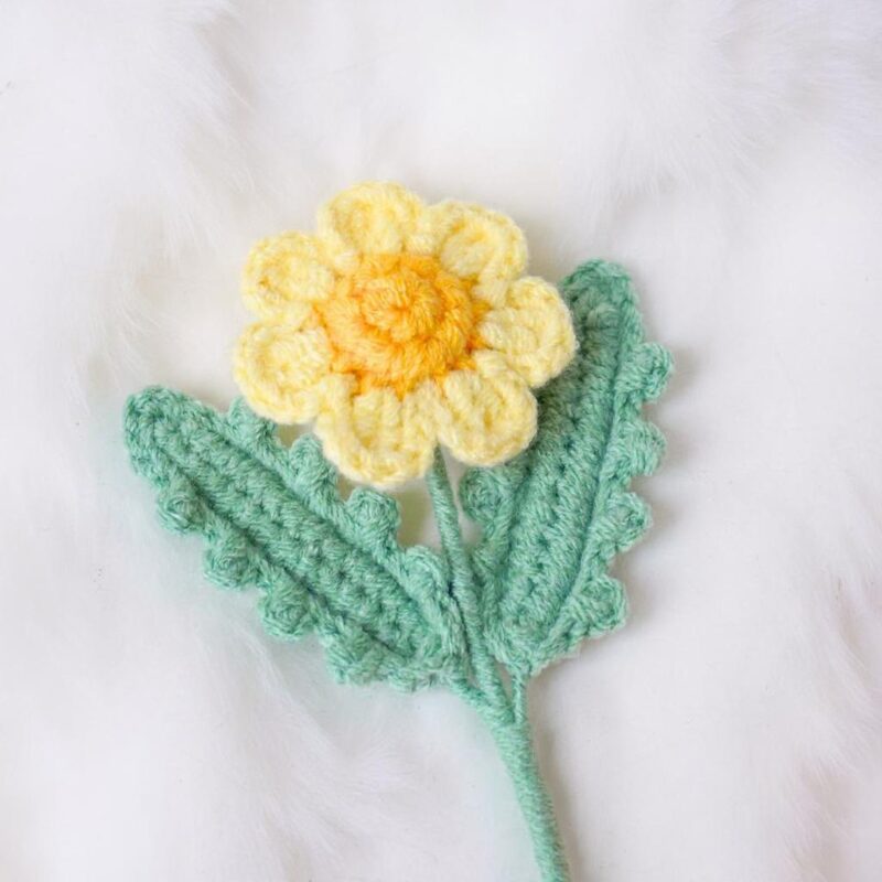 Daisy Flower Bouquet Amigurumi Crochet Pattern - Beautiful DIY Home Decor - Instant Download PDF - Image 5