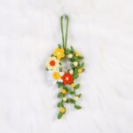 Sunny Floral Wreath Amigurumi Crochet Pattern - Charming - DIY Handmade Home Decor - Instant Download PDF