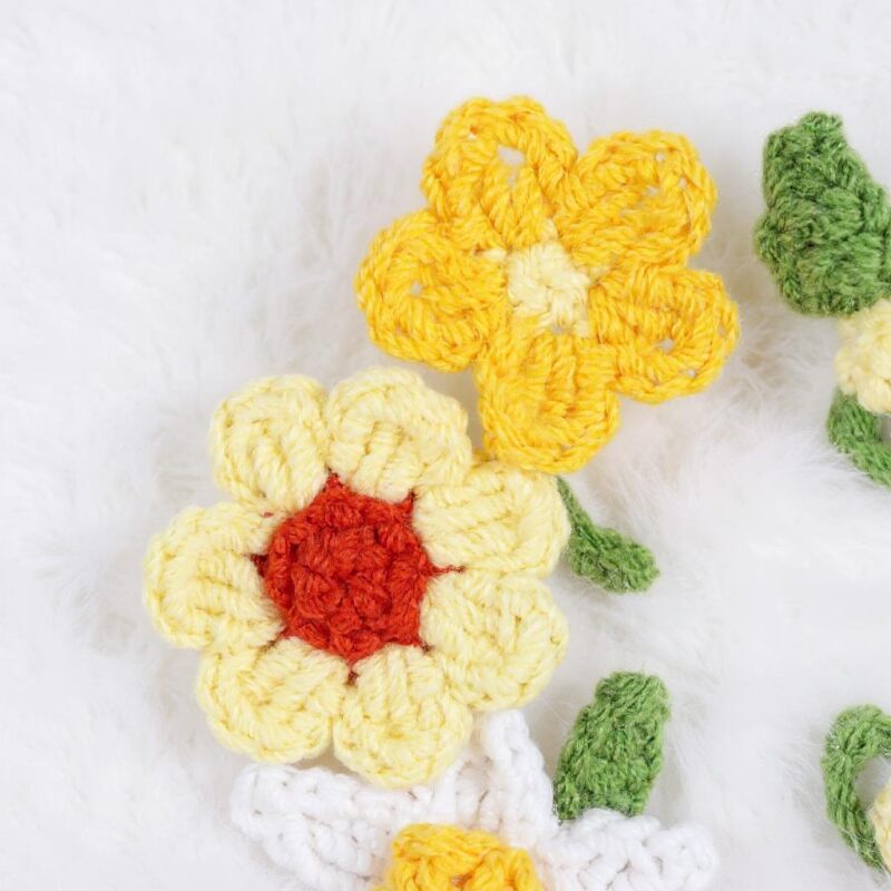 Sunny Floral Wreath Amigurumi Crochet Pattern - Charming - DIY Handmade Home Decor - Instant Download PDF - Image 4