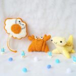 Yummy Critters Amigurumi Crochet Pattern Bundle - Adorable DIY Food Animal Toys - Instant Download PDF
