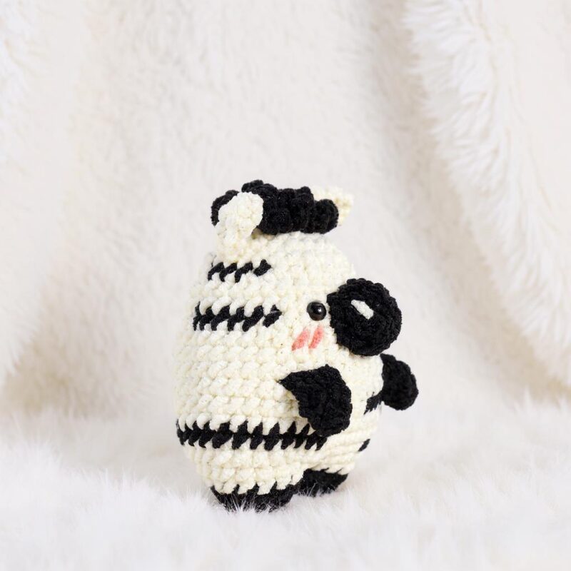 Zebra Amigurumi Crochet Pattern - Adorable DIY Stuffed Animal Toy - Instant Download PDF - Image 3