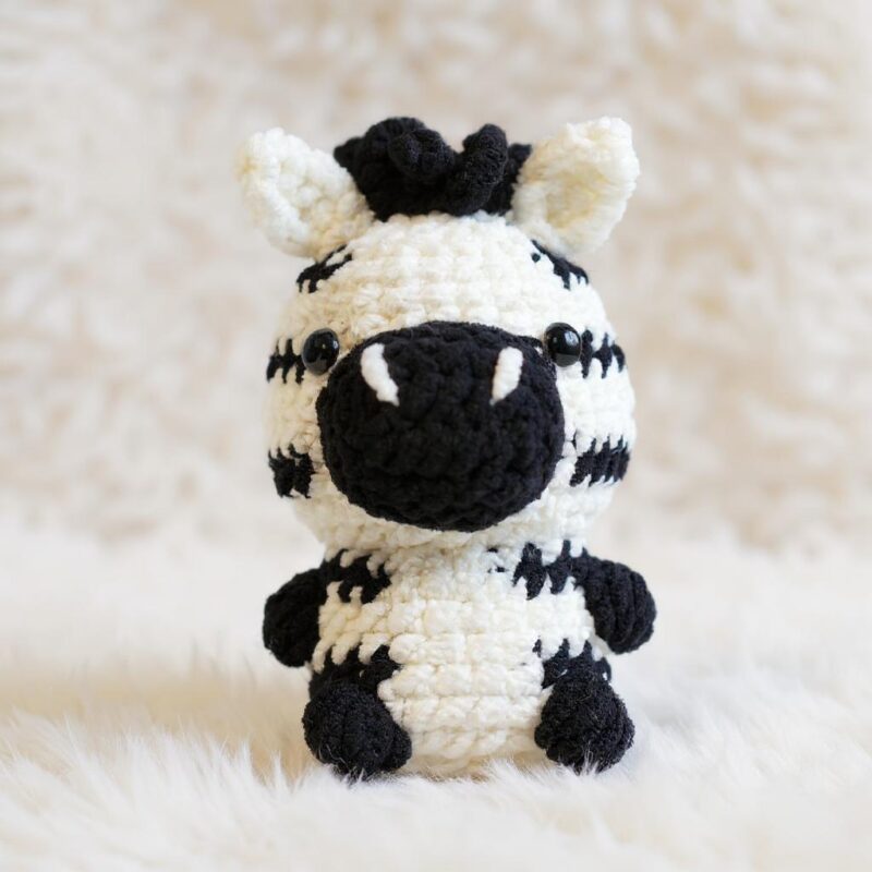 Zoo Animal Collection Amigurumi Crochet Pattern - Adorable No-Sew - DIY Stuffed Animal Toys - Instant Download PDF - Image 6
